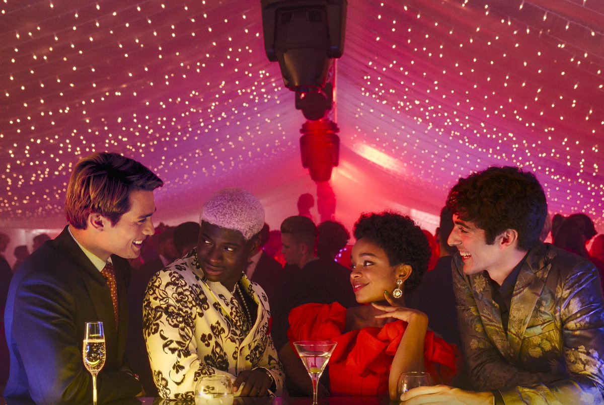 FilmUpdates's tweet photo. First look at ‘RED, WHITE &amp; ROYAL BLUE’ starring Taylor Zakhar Perez and Nicholas Galitzine.

The film debuts on Prime Video on August 11. https://t.co/pC4vljS5S2