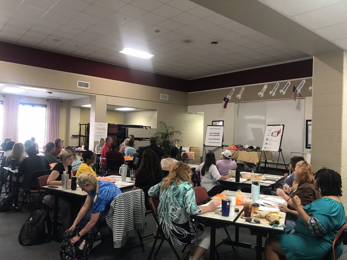 cfisd_ql's tweet photo. Essentials - Day 1! We have a group of amazing @CyFairISD educators in the house ready to #MakeTheMostofEveryMoment #DoWhatItTakes and #RemainOpen 😊
Let’s Do This! 🧠 ⚡️ @CyFairProfLearn https://t.co/keVAJI8mG8