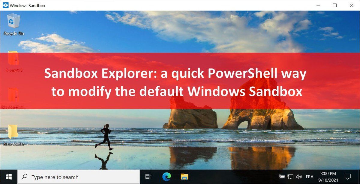 syst_and_deploy's tweet image. Sandbox Explorer: easily modify the default Windows Sandbox config #WindowsSandbox
✅ Easily add folders/files
✅ Easily add registry keys
✅ Easily add background
✅ ...
systanddeploy.com/2021/09/window…