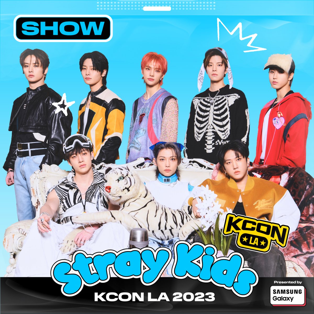 [ #KCONLA2023 ] ARTIST LINEUP

#StrayKids

🎈
KCON LA 2023
8.18.~8.20.
Let’s #KCON!