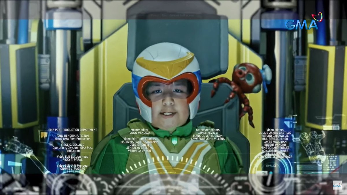 Octo-1 with Little Jon in the Volt Frigate? Hmmmm I wonder if he's there as a stowaway or if Steve knows this? 🤔🤔🤔
(Screenshot from GMA's YouTube channel)
#VoltesVLegacy
#V5LegacyOcto1