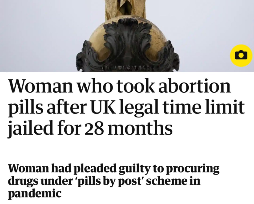 No woman should be in prison for making decisions about her own body.

This shocking case highlights the urgent need to change the law.

Abortion is healthcare. It must be decriminalised, now.