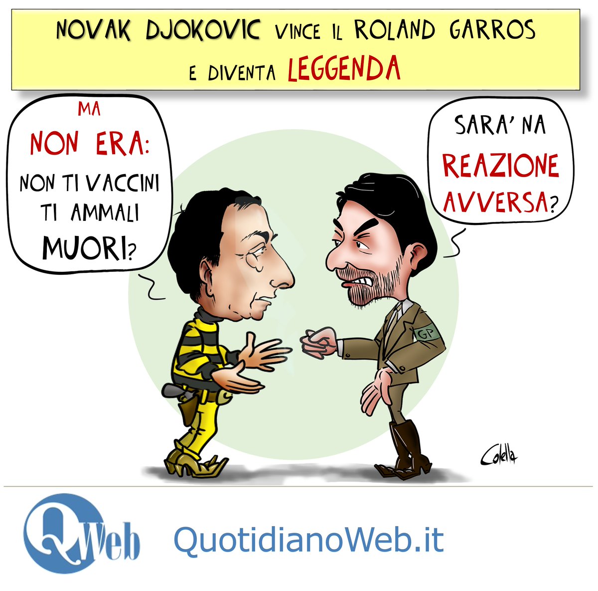 quotidianoweb1's tweet photo. Ringraziamo Satileaks per la continua collaborazione con noi di Quotidiano Web e la nuova vignetta satirica!
#satira #satirapolitica #satira #umorismo #umorismo #umorismoitaliano #satileaks #quotidianoweb #politicalmemes #politicaitaliana https://t.co/vxczqNVmPE