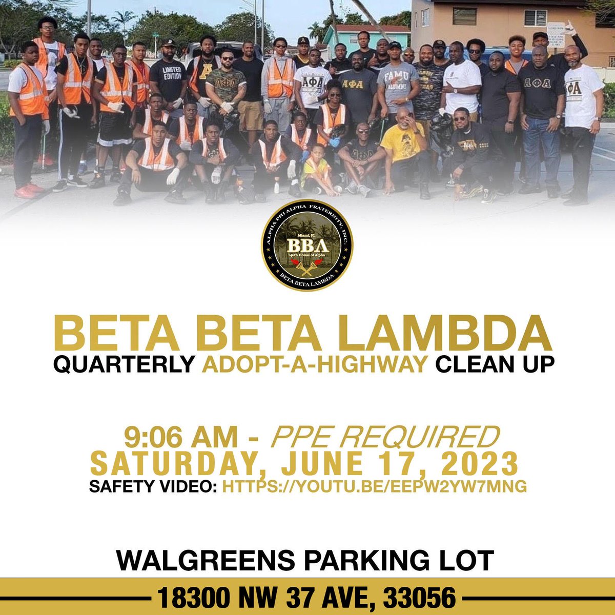 Beta Beta Lambda Chapter of ΑΦΑ tweet media