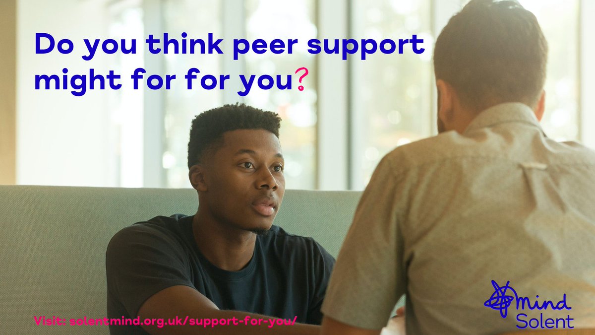This week marks #LonelinessAwarenessWeek, and we wanted to share a little about our services that could really help you.

Peer support is for anyone who feels connecting with other people can support their mental health. For more information: bit.ly/SolentMindServ…