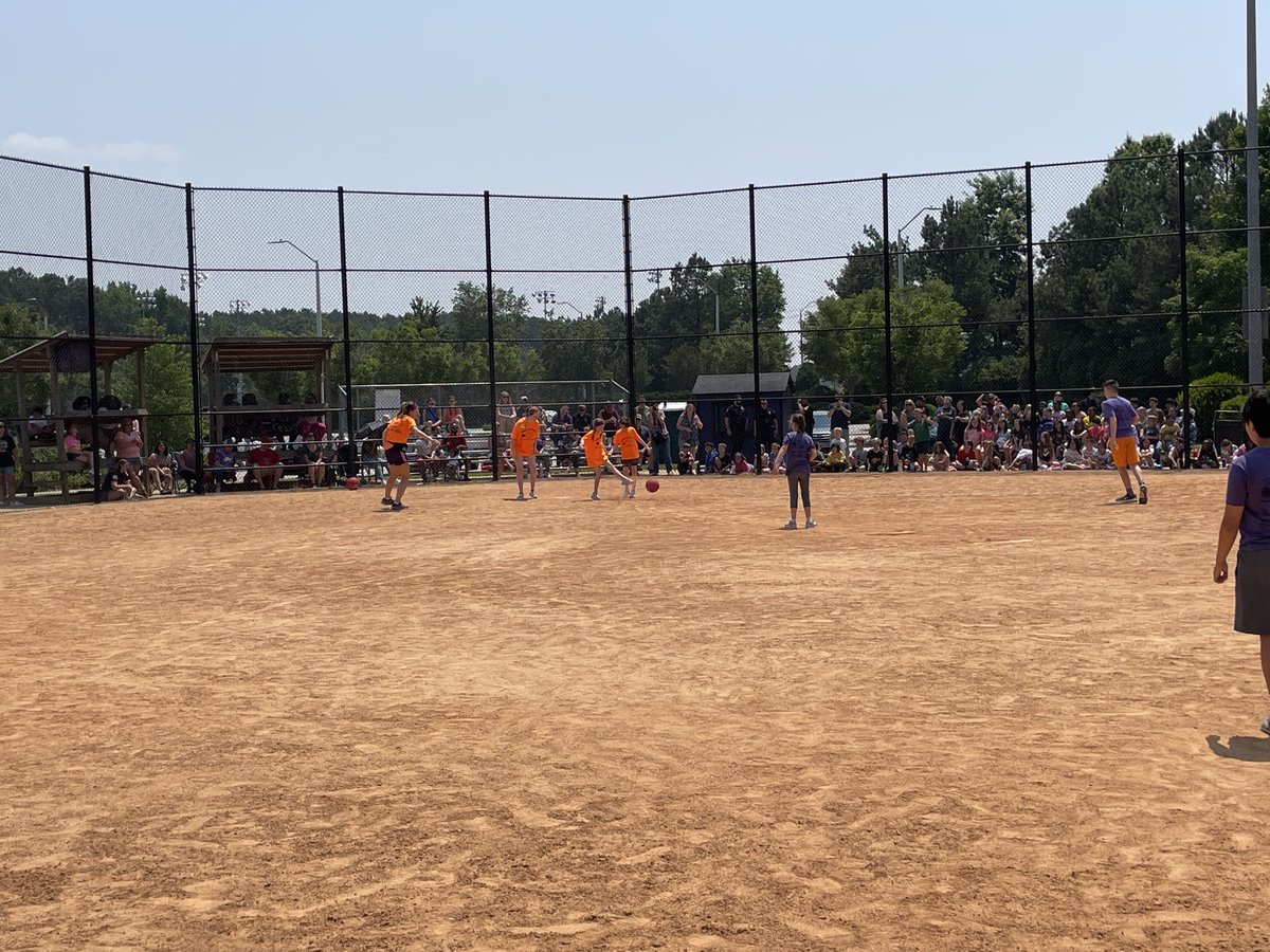 Kickin' their way to inclusion! 🎉
Last Friday, hundreds of students and families came to watch fifth-grade students at  <a href="/HGHedgehog/">Holly Grove ES</a>'s participate in a Special Olympics Unified Kickball game!
