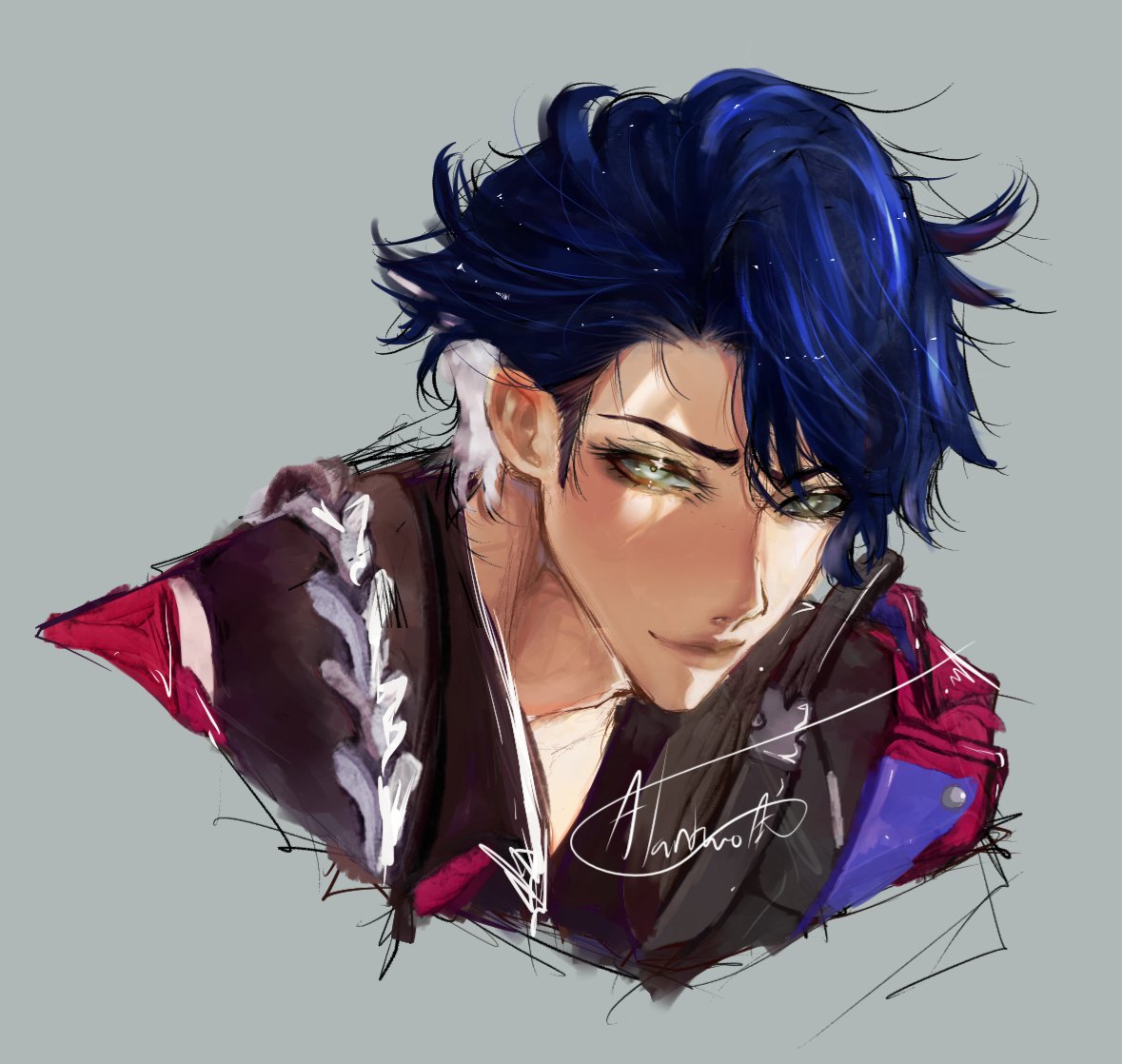 I say what i mean, mean what I say, might sound mean but say it anyway kinda guy~ 
#art #Sampo #honkai #honkaistarrail #illustration #drawing