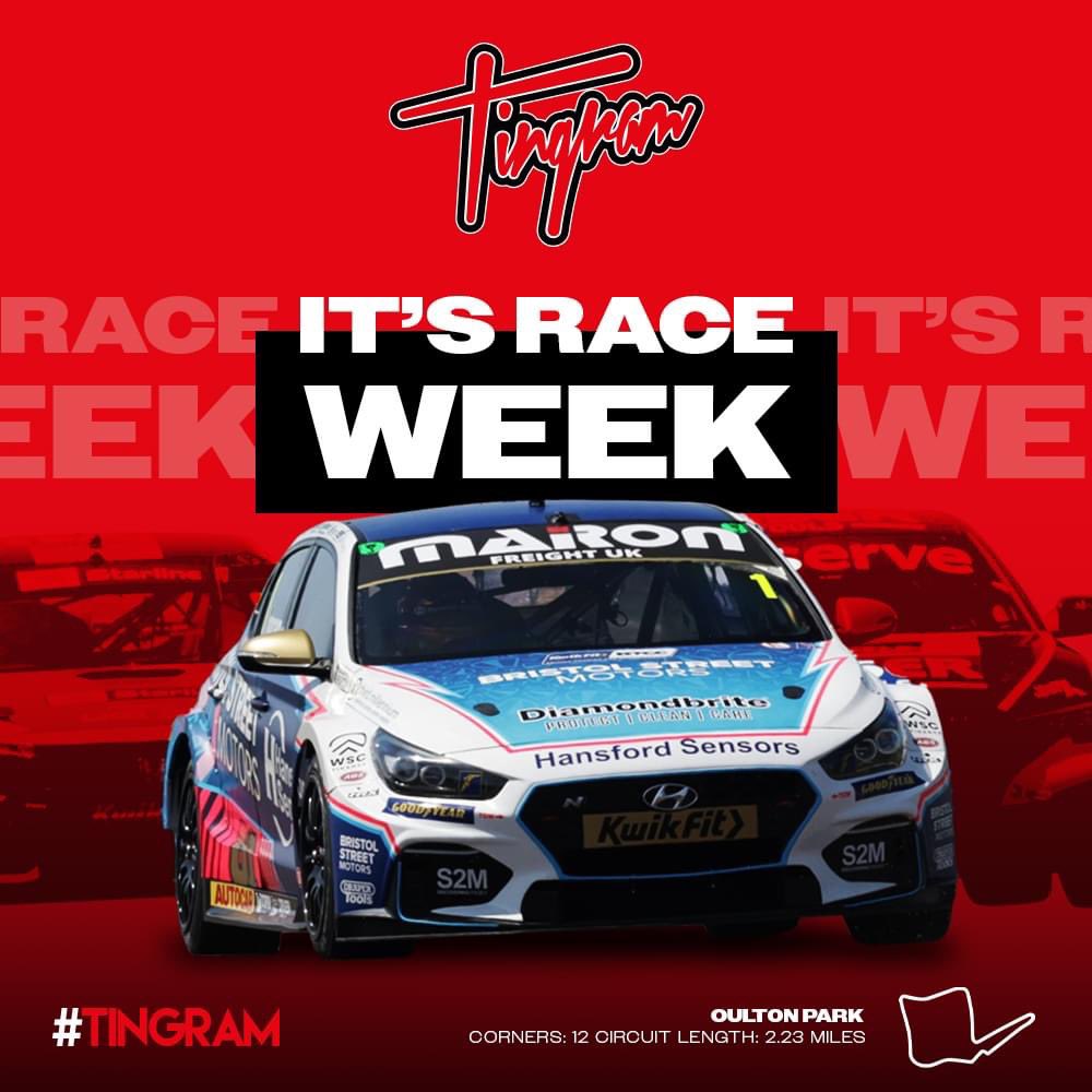 Halfway stage already... Heading into another #RaceWeek supporting @Tomingram80 and the @BristolStMotors with @Excelr8M team 👊 #BTCC #OultonPark #Motorsport #SocialContent #WeAreFortis