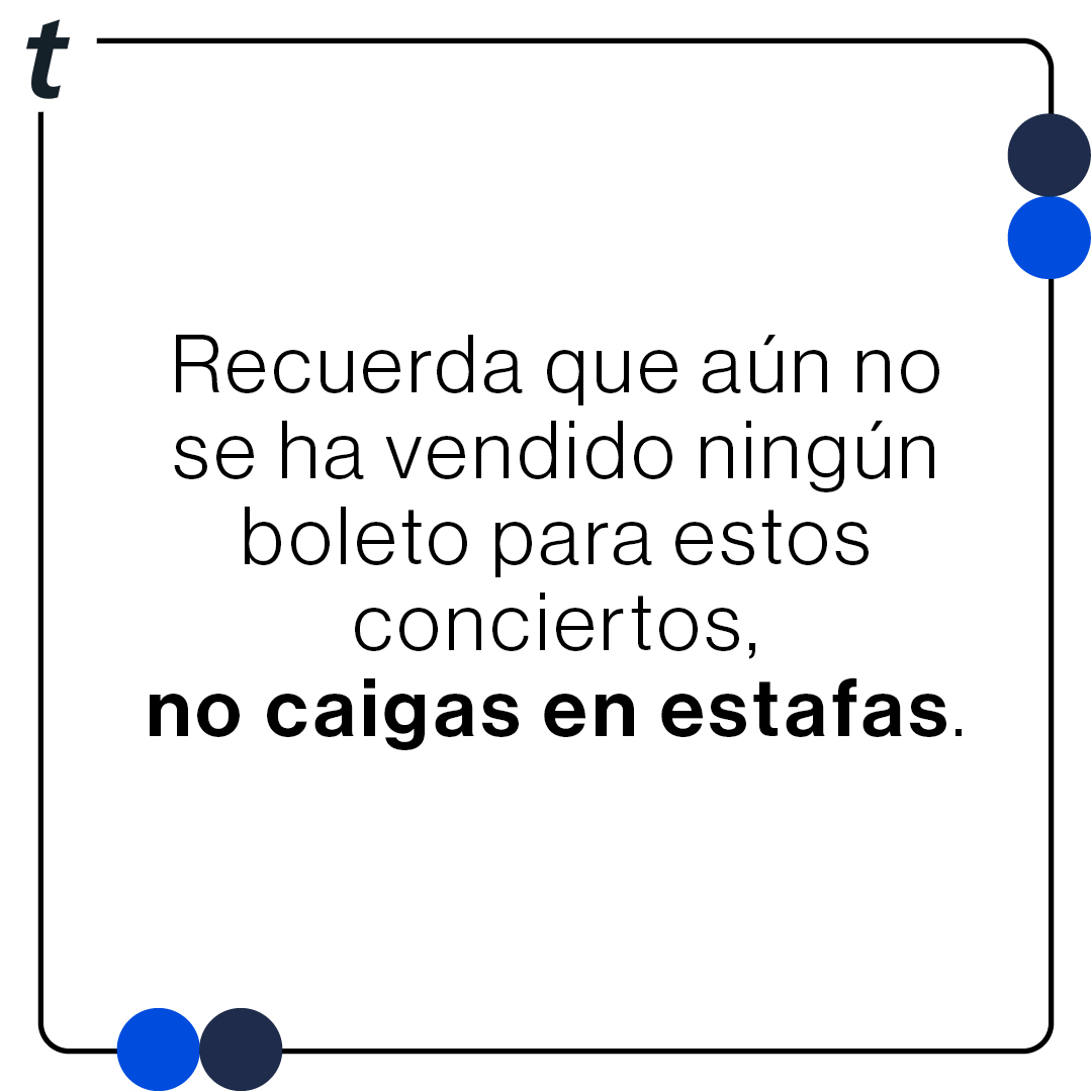 Ticketmaster México tweet media