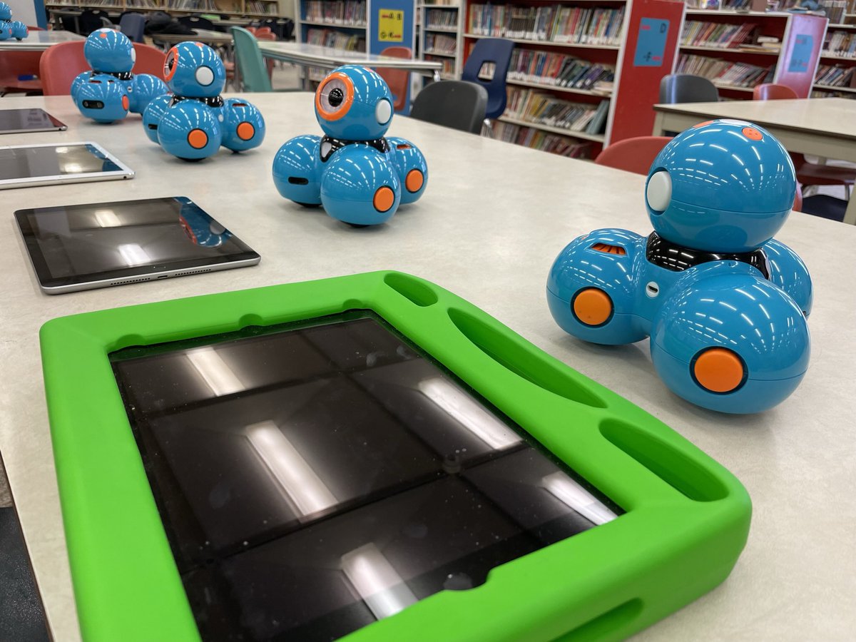 Miss Wilbiks (she/her) (@misswilbiks) on Twitter photo Room 305 had a great time exploring the Dash Robots and learning how to code them. Looking forward to our next session this week during Learning Commons! <a href="/RHMcGregorES/">R.H. McGregor Elementary School</a> #lifein305 🤖 Room 305 had a great time exploring the Dash Robots and learning how to code them. Looking forward to our next session this week during Learning Commons! <a href="/RHMcGregorES/">R.H. McGregor Elementary School</a> #lifein305 🤖