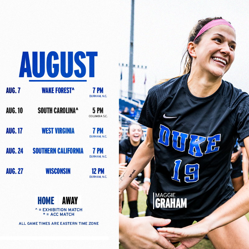 DukeWSOC's tweet photo. It's here! ⚽

#GoDuke