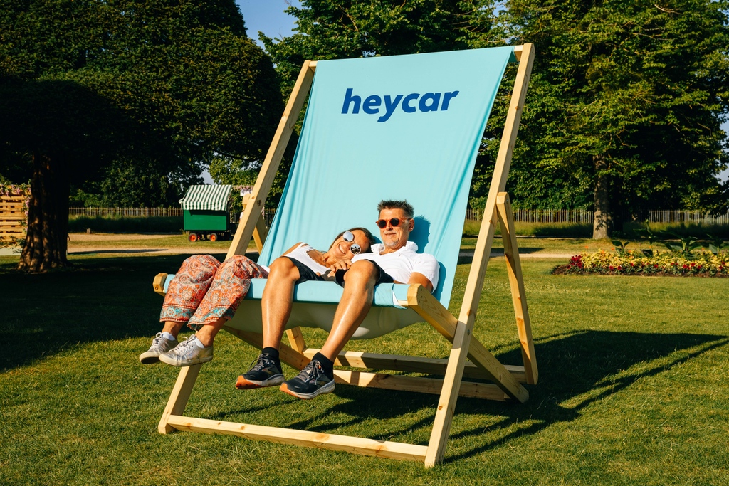 HCPFestival's tweet photo. Kick back and relax pre-concert in the @heycar_uk deck chair 😎 ☀️
Be sure to keep tagging us in all your festival pics, we love to see them 💕
#HCPFestival #heycar https://t.co/JDCRcv44oy