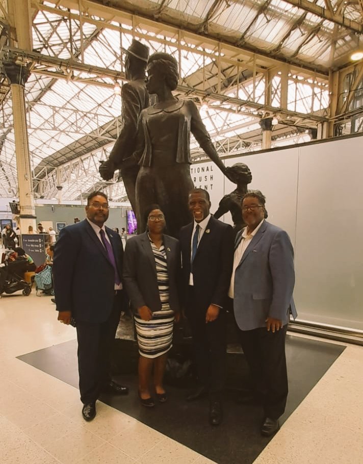 Windrush National Organisation WNO. W.Movement UK (@defendwindrush) on Twitter photo WNO Directors at Waterloo Station visiting the Windrush National Monument after our meeting with Lord Murray and The Home Office team. <a href="/CliveFoster3/">Clive Foster</a> <a href="/MarklandLorna/">Lorna Markland</a> <a href="/DESJADDOO/">Bishop Dr. DESMOND JADDOO MBE</a> <a href="/nigelguy/">nigel</a> WNO Directors at Waterloo Station visiting the Windrush National Monument after our meeting with Lord Murray and The Home Office team. <a href="/CliveFoster3/">Clive Foster</a> <a href="/MarklandLorna/">Lorna Markland</a> <a href="/DESJADDOO/">Bishop Dr. DESMOND JADDOO MBE</a> <a href="/nigelguy/">nigel</a>