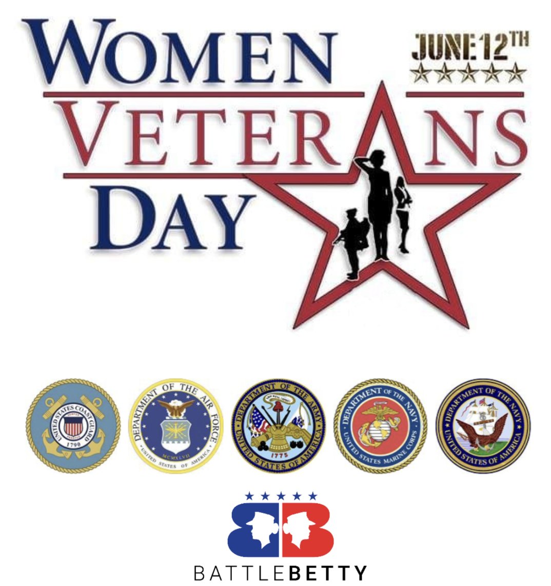 BattleBettyFdn's tweet photo. Today we celebrate all of the brave women who've donned the uniform in selfless service to our country. Happy #WomenVeteransDay!

June 12th, commemorates the Women's Armed Services Integration Act, signed by President Truman in 1948.

#AirForce #Army #CoastGuard #Marines #Navy https://t.co/XTUaF7BSrG