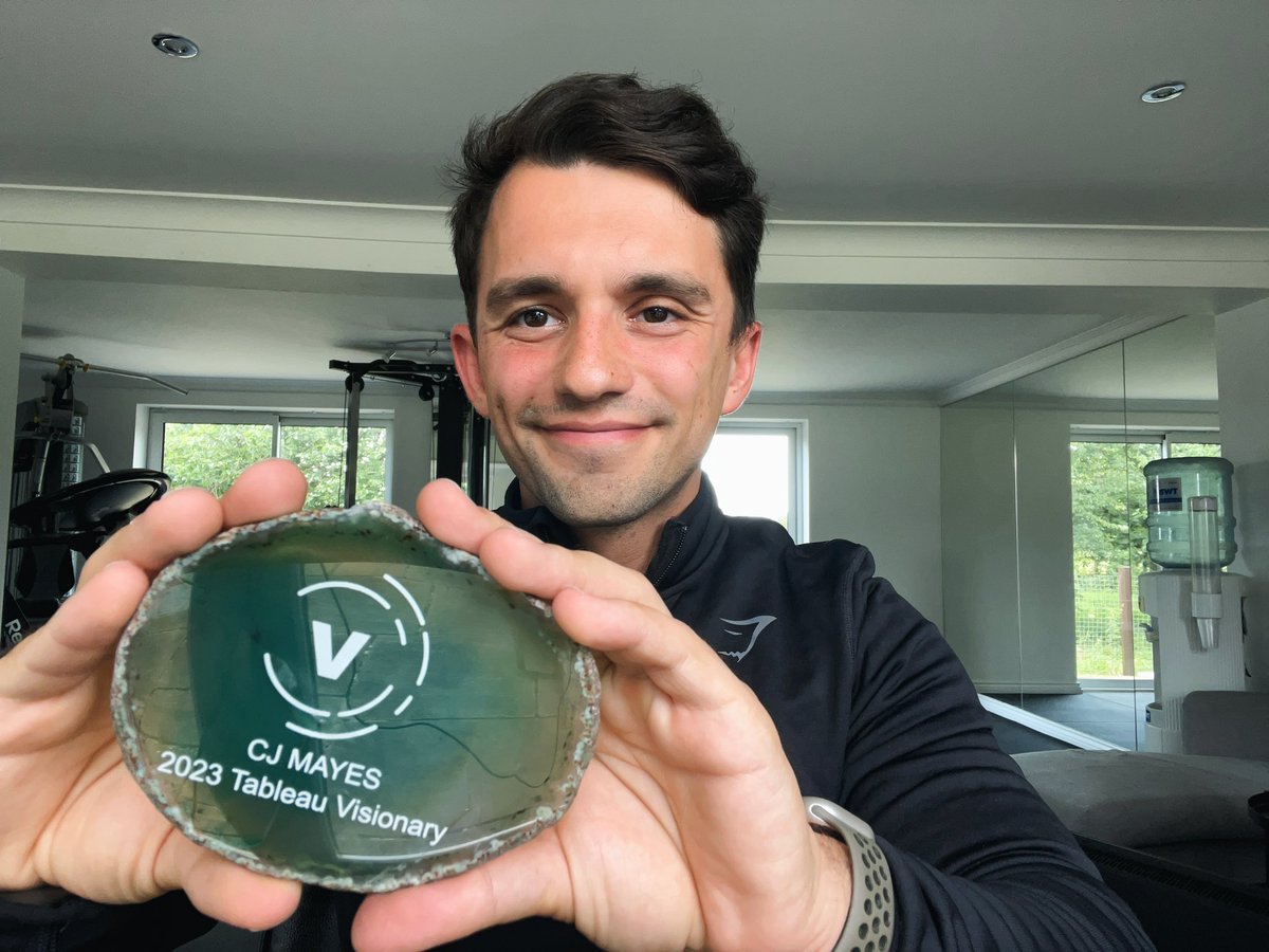 _CJMayes's tweet image. Thanks for another year @tableau - love ya. #TableauVisionaries