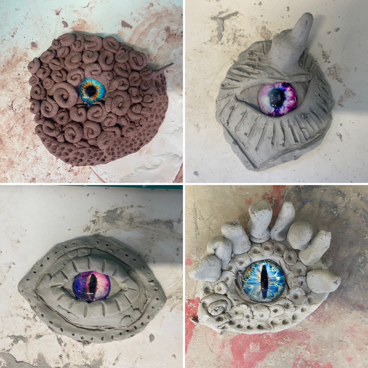 Look at these excellent dragon eyes made by year 4 on Friday!