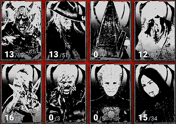 Dunno if grunge is a fitting name but anyway survivor portraits are left plus new killer/survivor

#DeadbyDaylight