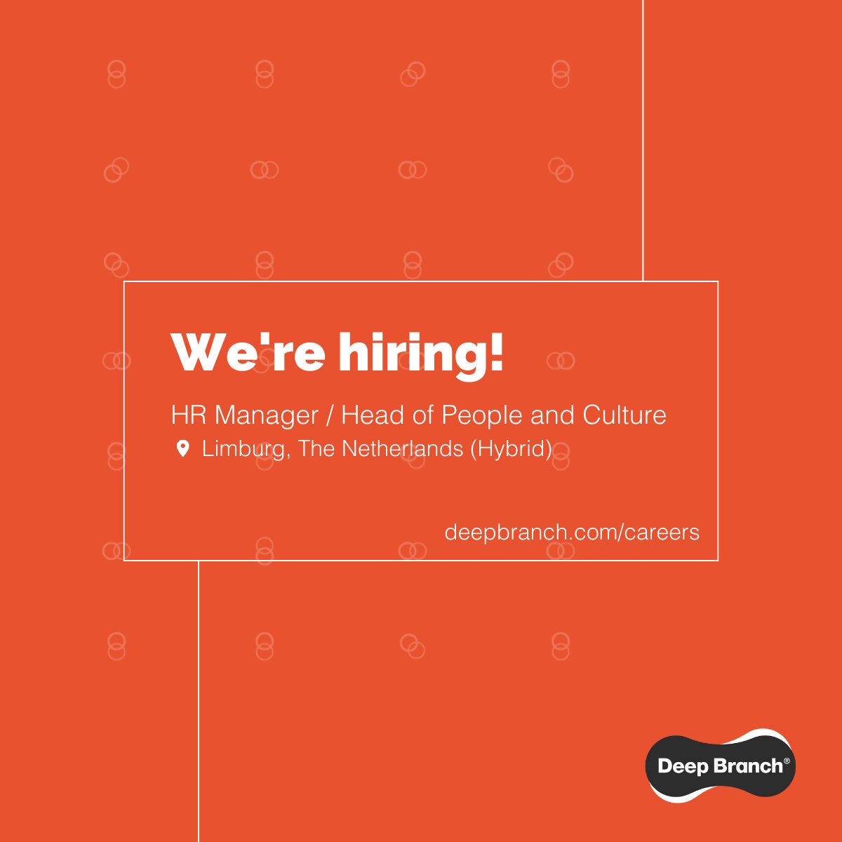 We’re #hiring a new Dutch-based HR Manager 🇳🇱!

The chosen candidate will drive our growth and be responsible for guiding prospective employees through our #recruitment process.

Full details of the role and how to apply 👉 linkedin.com/jobs/search/?c…