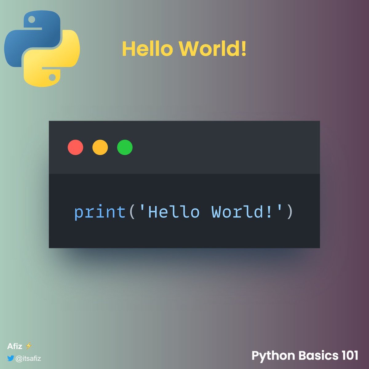 Python Space on Twitter: 