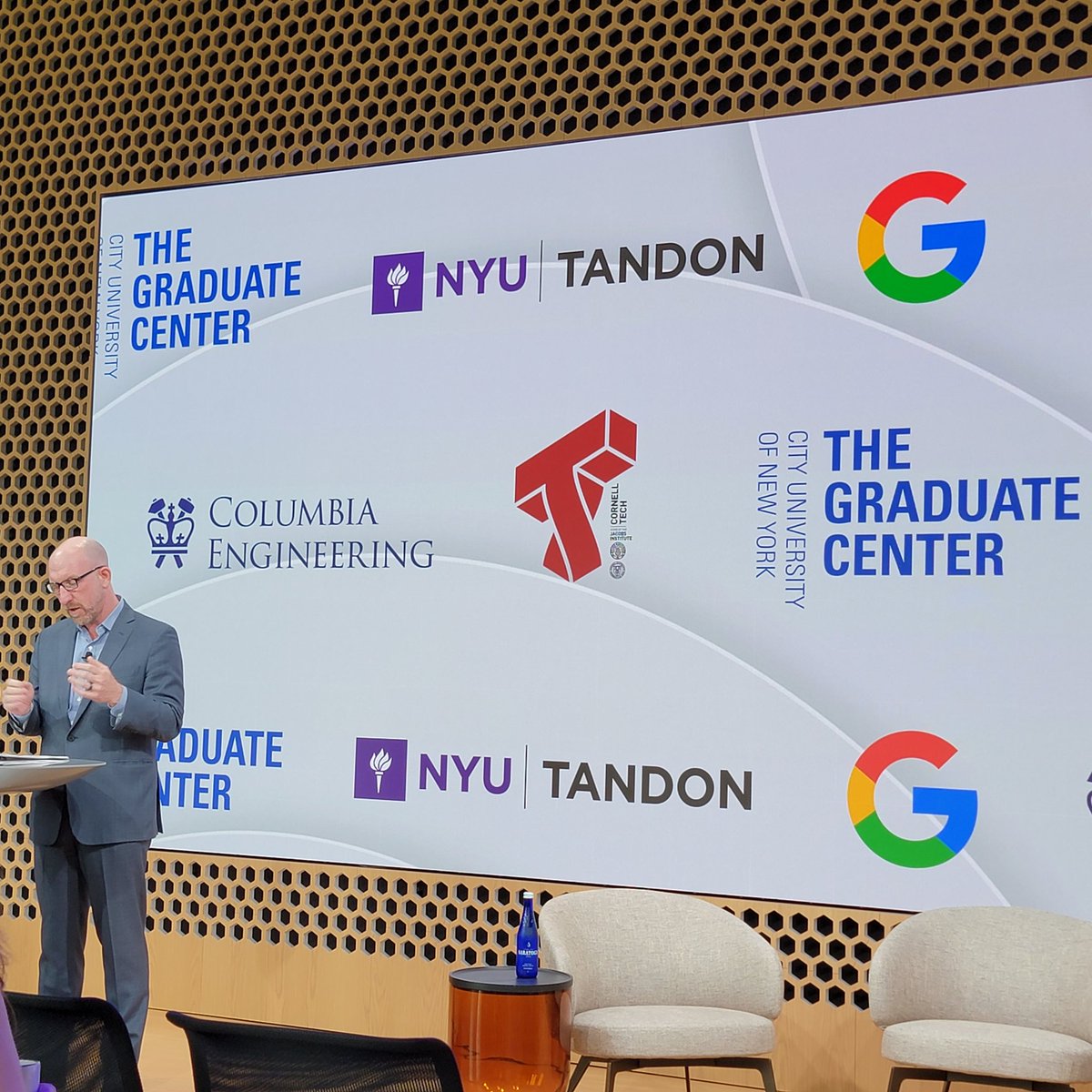 Sayar Lonial (@slonial) on Twitter photo Thank you to <a href="/Google/">Google</a> for bringing together <a href="/nyutandon/">NYU Tandon</a> <a href="/cornell_tech/">Cornell Tech</a>, <a href="/CUSEAS/">Columbia Engineering</a> & <a href="/GC_CUNY/">The Graduate Center</a> to discuss #CyberSecurity & lauch the #Google #Cyber NYC Institutional #Research Program & continuing its support of #NYC and its #universities. Thank you to <a href="/Google/">Google</a> for bringing together <a href="/nyutandon/">NYU Tandon</a> <a href="/cornell_tech/">Cornell Tech</a>, <a href="/CUSEAS/">Columbia Engineering</a> & <a href="/GC_CUNY/">The Graduate Center</a> to discuss #CyberSecurity & lauch the #Google #Cyber NYC Institutional #Research Program & continuing its support of #NYC and its #universities.