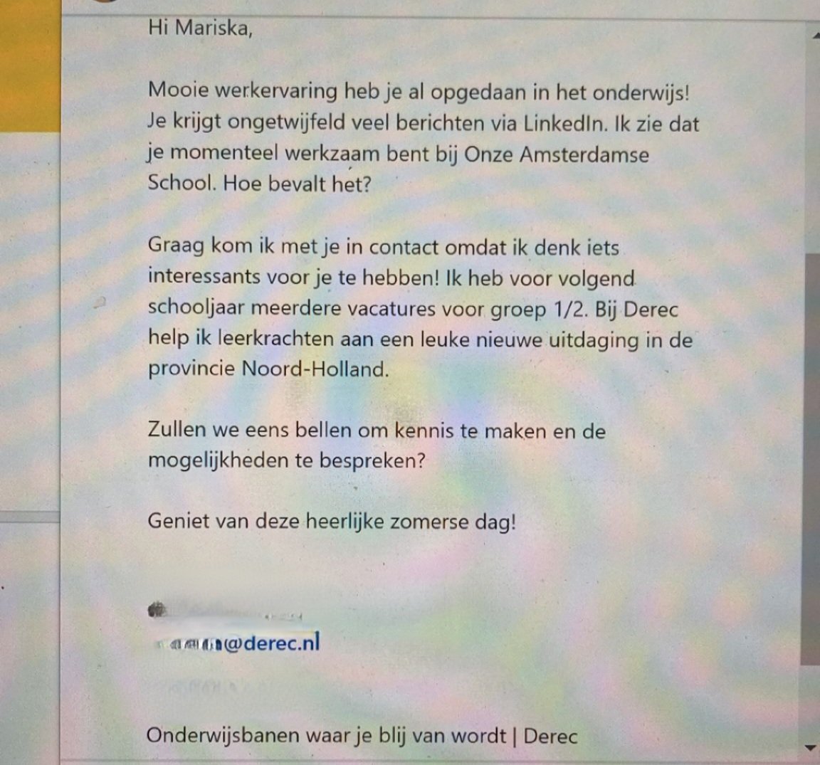 Beste hyena's van #DEREC,

STOP HIERMEE. SCHAAM JE. ZO VLAK VOOR DE ZOMERVAKANTIE. ZOEK EEN ECHTE BAAN.

P.s. <a href="/mar_1969/">mariska</a> blijft lekker op <a href="/onzeamsterdamse/">OAS</a> ❌️❌️❌️❤️❤️❤️