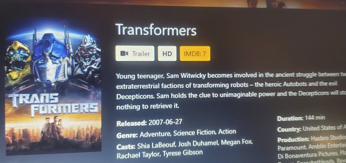 E!
I need 2 hrs of ya next 6 Fridays for 
@ESlaughter4real
 to be dedicated to watch the 6 new #TransformersMovie 

Start with the 2007, Shia LaBeouf intro & enjoy man

Im gonna check on you weekly E!

07' 09' 11' 14' 17' 23'

Easy peasy You can ACTUALLY binge on 1 wknd!
(12HRS) https://t.co/PqOJPrILaz https://t.co/PPg6LUP8lI