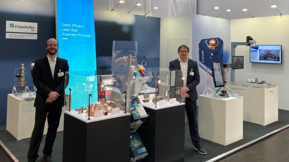 FraunhoferIWS's tweet photo. The #Düsseldorf trade fair opens its doors for #THERMPROCESS! Visit us in Hall 10, Booth B31 to learn more about system #technology for #laser #hardening &amp; #lasercladding. More: https://t.co/GPKy1yByET

#lightatwork https://t.co/fuiXTbgO9p