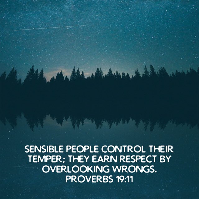 Be sensible. Earn respect