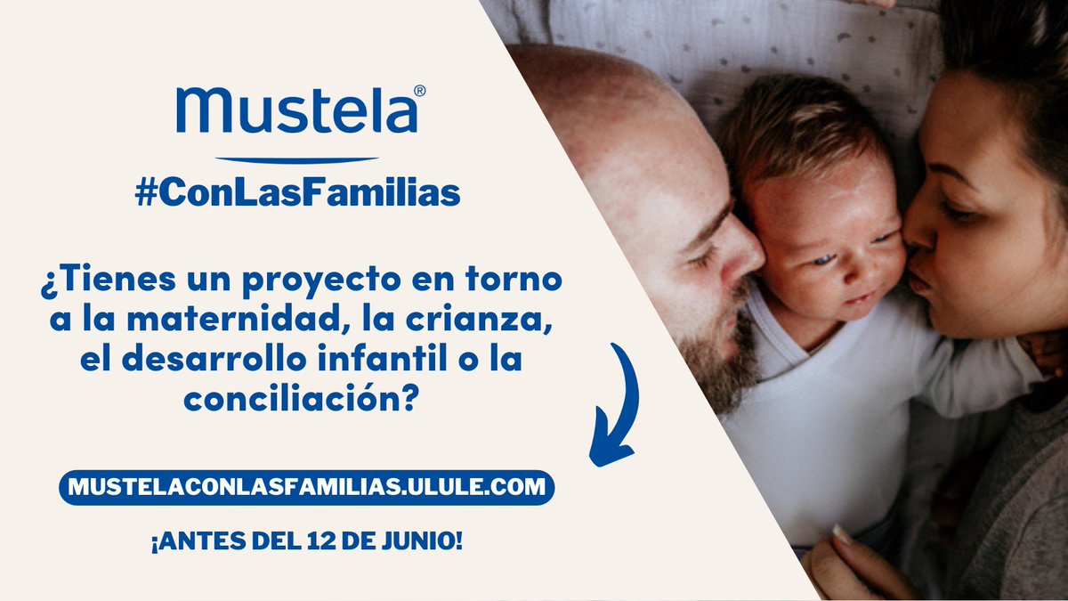 ⌛️Últimas horas⌛️

¿Tienes un proyecto que apoye a las familias jóvenes, al desarrollo infantil o la crianza de lxs peques de casa?

¡Envía tu candidatura antes de medianoche y consigue el apoyo de <a href="/MustelaEsp/">Mustela España</a>!

👉 mustelaconlasfamilias.ulule.com

#ConLasFamilias #Crianza #Maternidad
