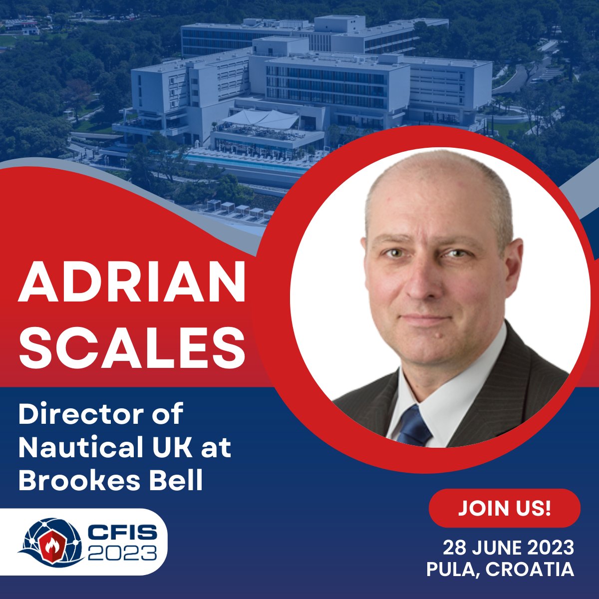 Adrian Scales will join the panel of speakers of CFIS, giving an insightful speech about responding to an EV Fire from the front line, together with Dennis Kusters! 💥

Last tickets flying! Less than 10 spots left 👉
lnkd.in/dD89sqsd