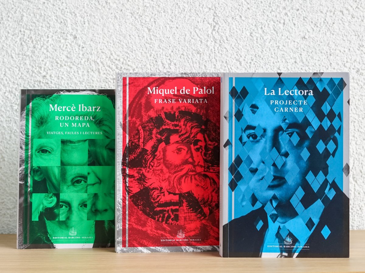 EdBarcino's tweet photo. @RevistaLectora @OriolMD @e_casasses @ignasi @msevilpa @MarcRoviraU @chantalpoch @gemmedes @EsteveMiralles @ArnauBarios @gemmabrt @JordiMarrugat @MargalitSerra @2dabril #ProjecteCarner és el tercer volum de la nostra col·lecció #Mirades. 📚 Noves mirades sobre els clàssics catalans, ara amb un dels autors més importants del segle XX català i europeu.
#PasssióPelsNostresClàssics #LaLectora https://t.co/iE98AMoLhb