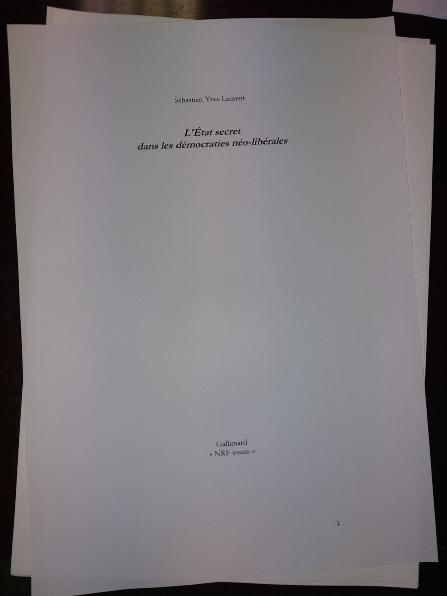 SyLcyber's tweet photo. Envoi à l'éditeur (patient) ! Dix ans de recherches, un an et demi d'écriture... A bientôt en librairie
#intelstudies #securitystudies https://t.co/vJhVvb7fbq