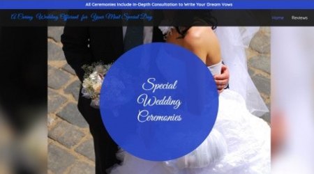 Reviewed: Special Wedding Ceremonies. Jade: "Rick and his wife are nothing less…" wedfolio.com/pages/a/103996…