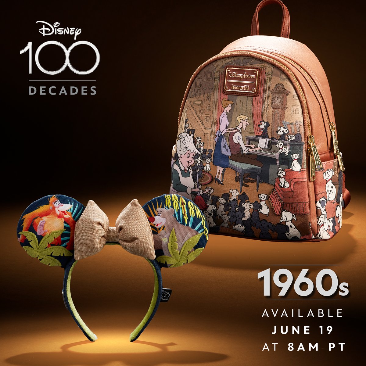 Just spotted! The latest drop of the Disney100 Decades Collection Series celebrating the 1960s arrives June 19 at 8AM PT. di.sn/6014O0NSm