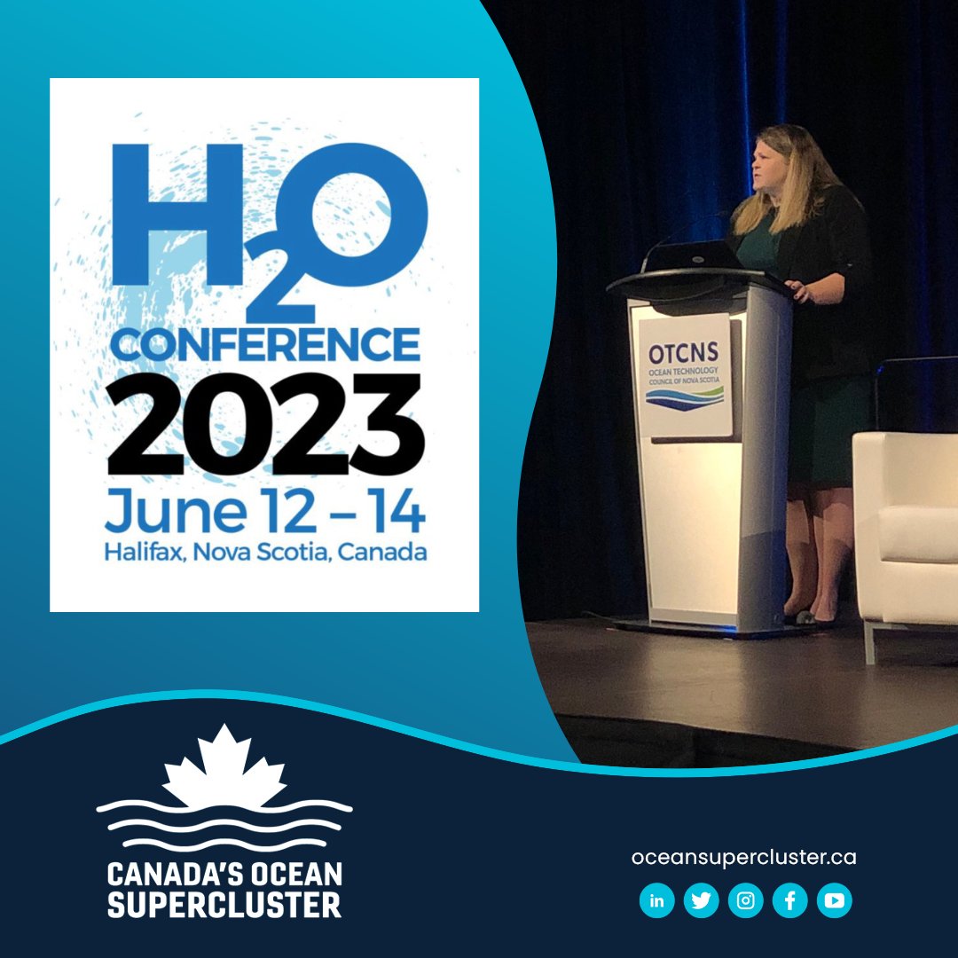 CanadaOSC's tweet image. Excited to be a part of the kick off to H2O today with remarks around our big ambition in ocean.  &quot;It is our responsibility to tell the story of what this sector is all about and the opportunity it presents...&quot; @kendmacdonald #Ambition2035 #OceanNation #H2OConference