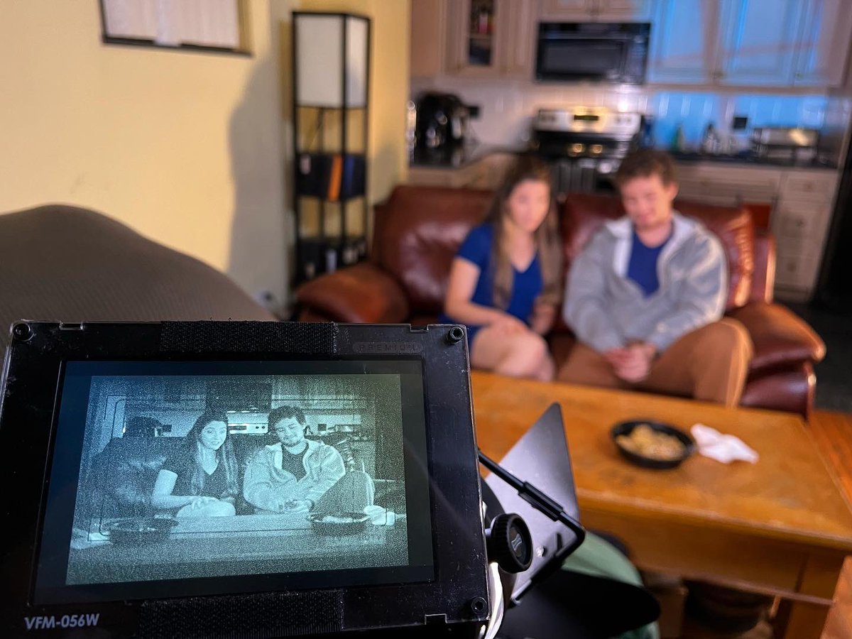 SpinningRealF's tweet image. Principal photography has wrapped on our feature #film: PROJECTION! Thank you to everyone involved who came together to make this #movie happen! We still have a long road ahead, but we can’t wait to share with you what we are putting together! #Super16