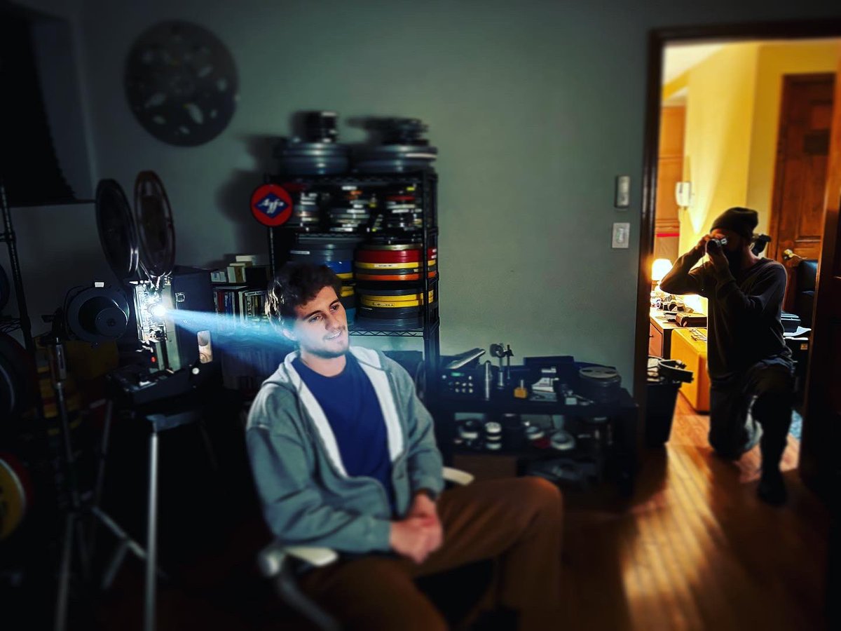 SpinningRealF's tweet image. Principal photography has wrapped on our feature #film: PROJECTION! Thank you to everyone involved who came together to make this #movie happen! We still have a long road ahead, but we can’t wait to share with you what we are putting together! #Super16