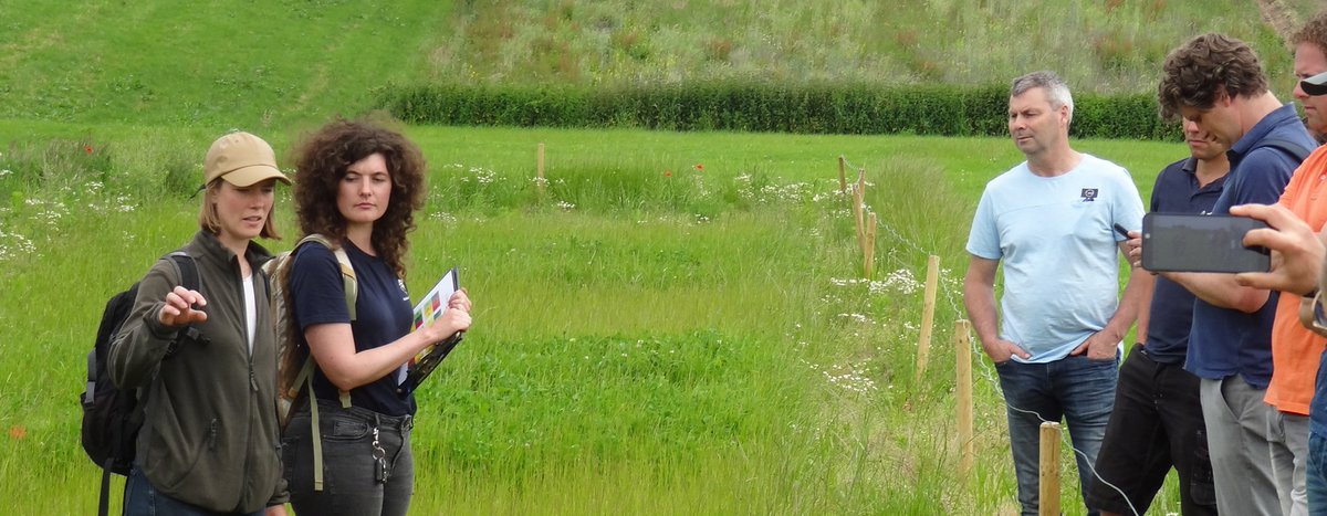Zoeken naar balans tussen opbrengst en kruidenrijkdom

Op de eerste veldbijeenkomst bleek dat de ervaringen van de deelnemers aan het praktijkexperiment productief kruidenrijk grasland erg wisselend zijn. @LouisBolk @RadboudHL
Lees meer: 
vianatura.nl/biodiversiteit…