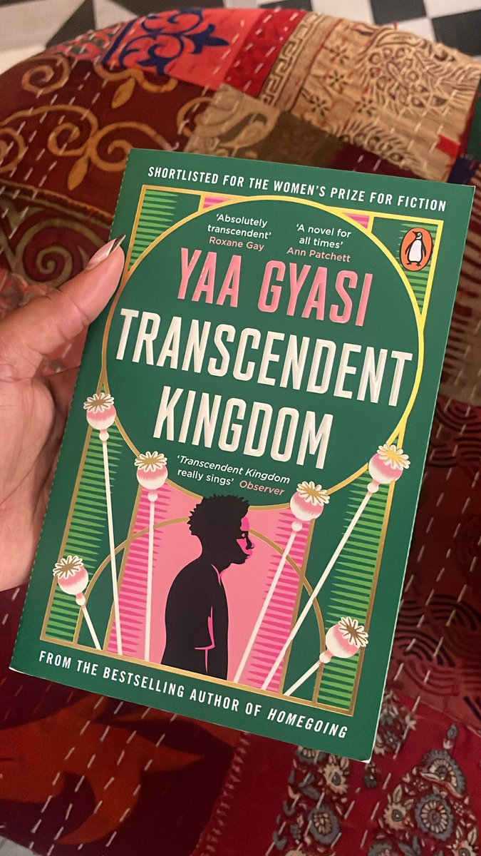 Excited to read our June book;

Transcendent Kingdom by Yaa Gyasi