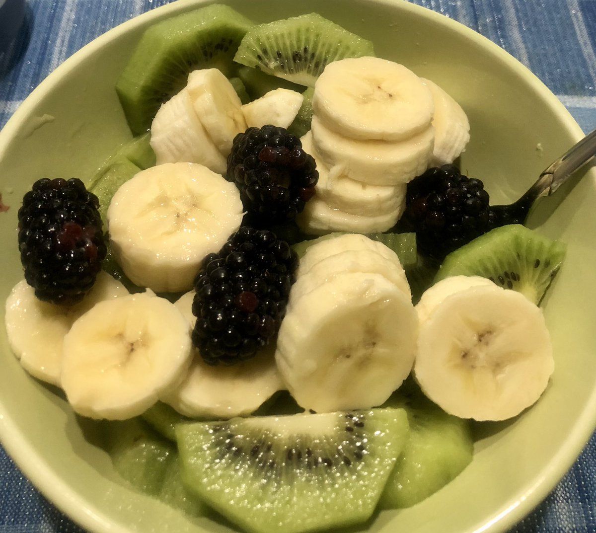 Breakfast fruit bowl. Nom nom 😋