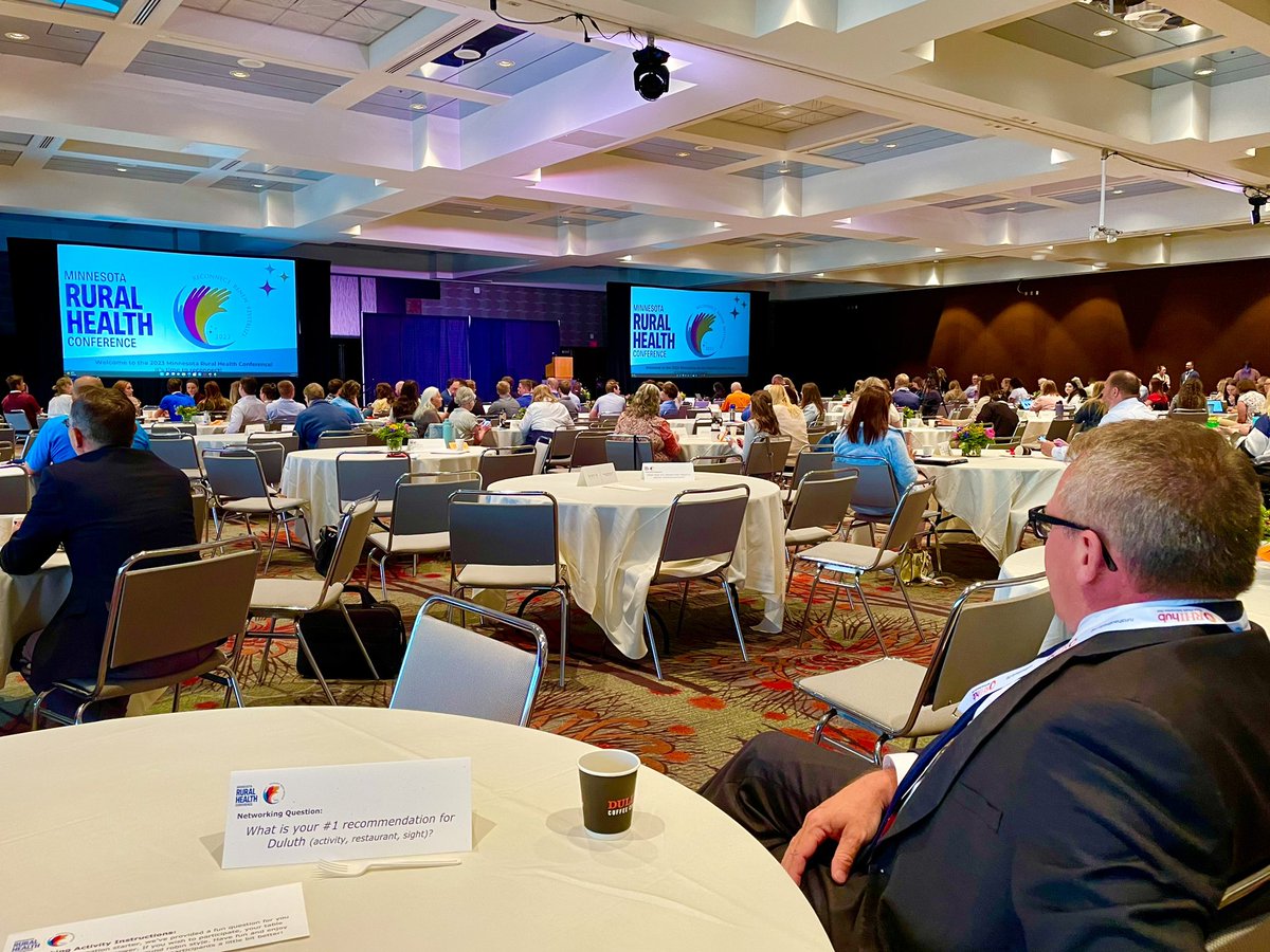 MnACHP's tweet photo. Ready… set… @MRHC! We’re back in Duluth after four years away! @MnACHP @MNRuralHealth #PowerofRural https://t.co/qUgHpBHMQW