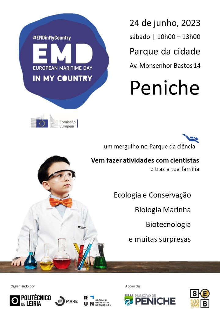 Lemos_lab's tweet photo. 🥳Let's celebrate the European Marine Day in Peniche #EMDinMyCountry 🌊🇪🇺

24th June | 10am -1pm

Peniche City Park

Lots of activities for the children and their familes with @Lemos_lab researchers 🧑‍🔬👩‍🔬

Suported by @SEBiology and @MuniPeniche

@MARE_centre @ESTM_IPL @EU_Mare https://t.co/cVavzs1K62