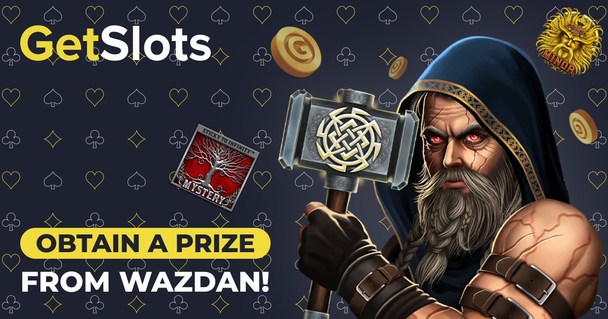 GetSlots_'s tweet photo. 💥Get lots of prizes at GetSlots!💥

How can you get the box? It’s easy! Play any of the presented slots from Wazdan for a chance to claim a Mystery Box!🌟💎

Good Luck!🍀

T&amp;C: https://t.co/SFsCWSjEwN 👈

18+🔞 https://t.co/VuMC0t4l1a