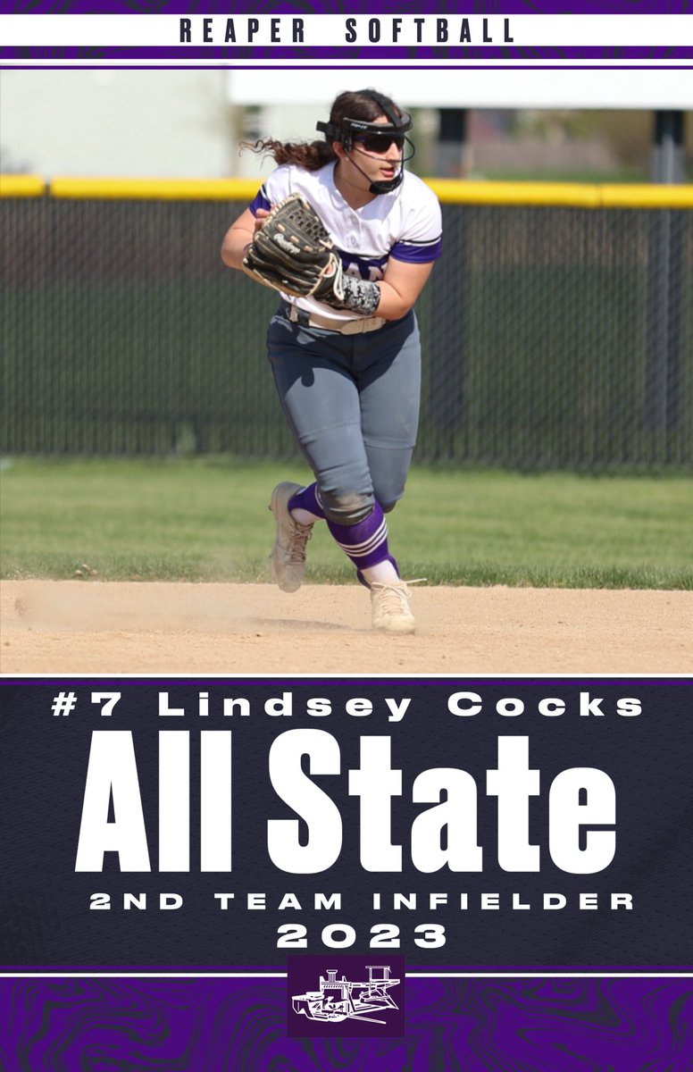 Congratulations to Lindsey for being named to the All State Team!!