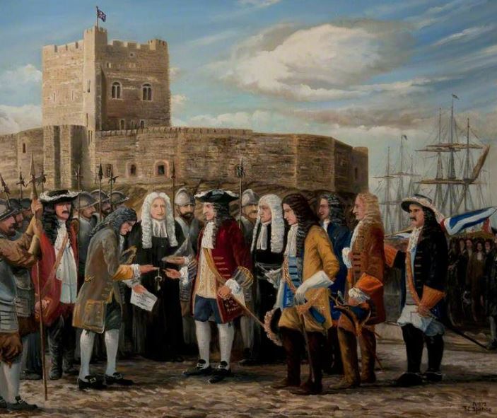 #OnThisDay 14 June 1690, William III lands in Carrickfergus.