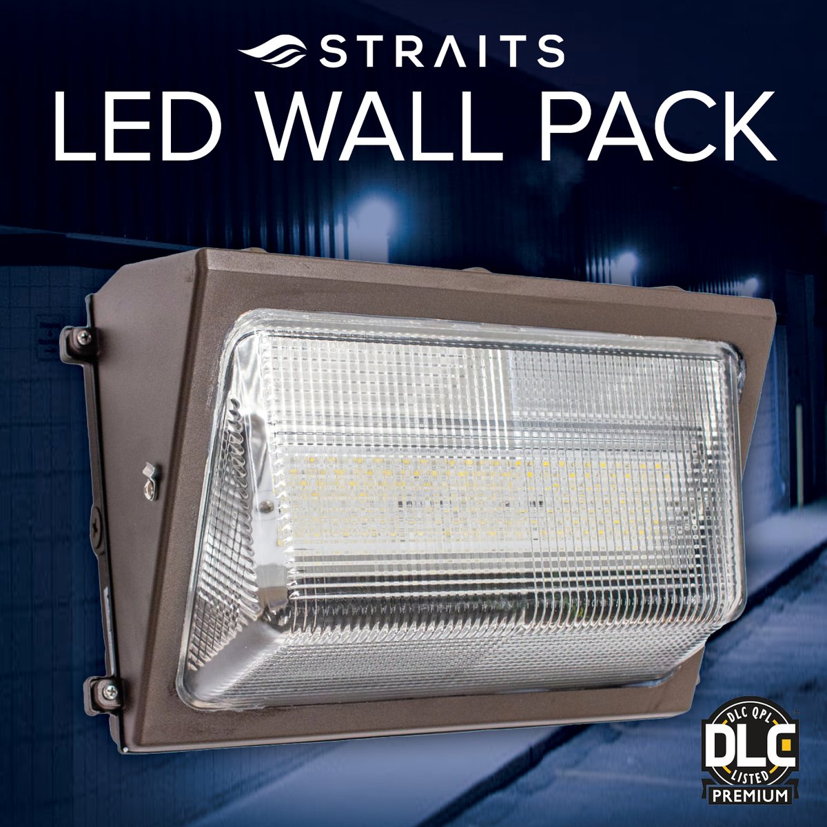 LightingSupply1's tweet photo. This Straits DLC Premium 50W LED Wall Pack comes with a photocell and gives off 7100 lumens of cool white light. It's perfect for building exteriors, storage areas and parking garages.
#ledwallpack #lightingsupply #ledlights #straitslighting
https://t.co/TiYDnQgo3n https://t.co/t9NDggvrkn