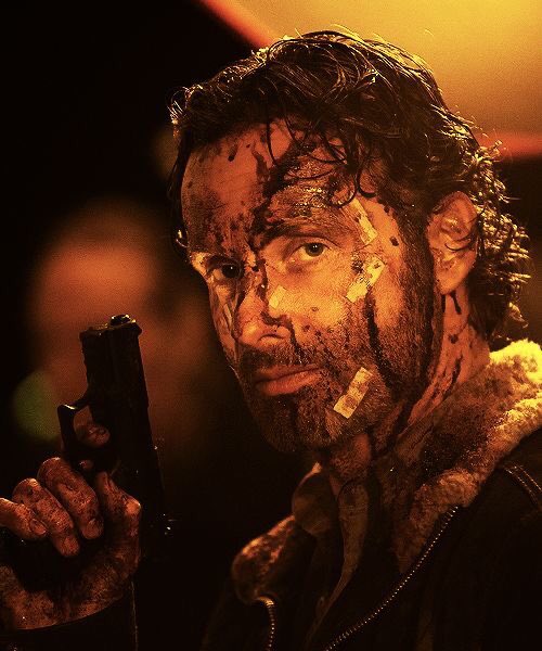 andrew lincoln as rick grimes