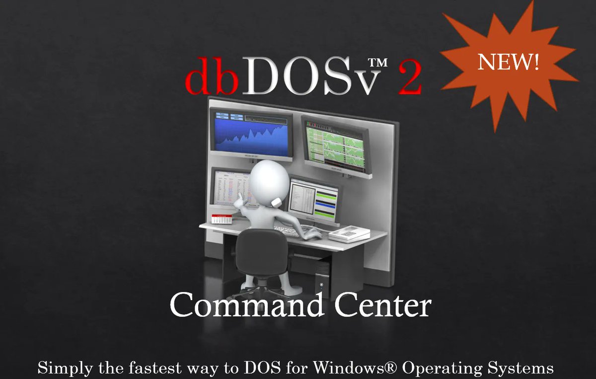 dBaseLLC's tweet image. Discover the easiest solution to running MS DOS programs and applications on the latest MS Windows Operating Systems without having to change tools or recode your applications. Perfect for anyone who has to manage the transition from MS DOS to Windows. #dbDOS #dbDOSv #dBase