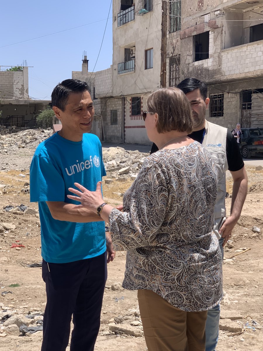 Last week, we had the pleasure to host a high-level delegation from #Finland. They met and interacted with vulnerable children and families benefiting from our cash assistance programmes, supported by <a href="/Ulkoministerio/">MFA Finland 🇫🇮</a>. 

#ForEveryChild
<a href="/HAiraksinen/">Helena Airaksinen</a> <a href="/KaritaLaisi/">Karita Laisi</a> <a href="/unicef_finland/">Suomen UNICEF – UNICEF Finland</a>