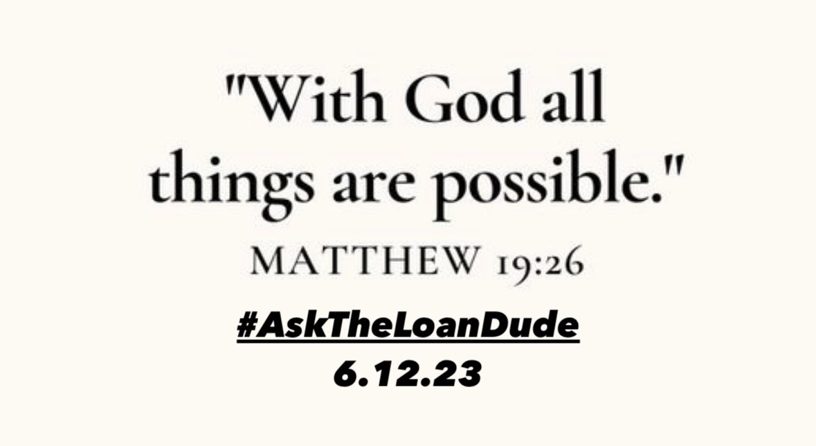 Inspired Monday #AskTheLoanDude
#YourHomeBuyingPower
#FirstTimeHomeowner
#HomeBuying101
#BuyMyFirstHome